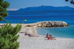 Plaža v Promajni.
